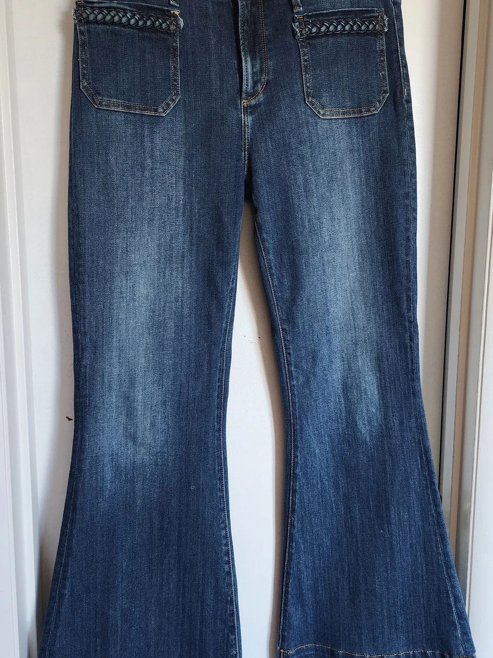 Driftwood Farrah High-Rise Flare Women's Jeans - Blue